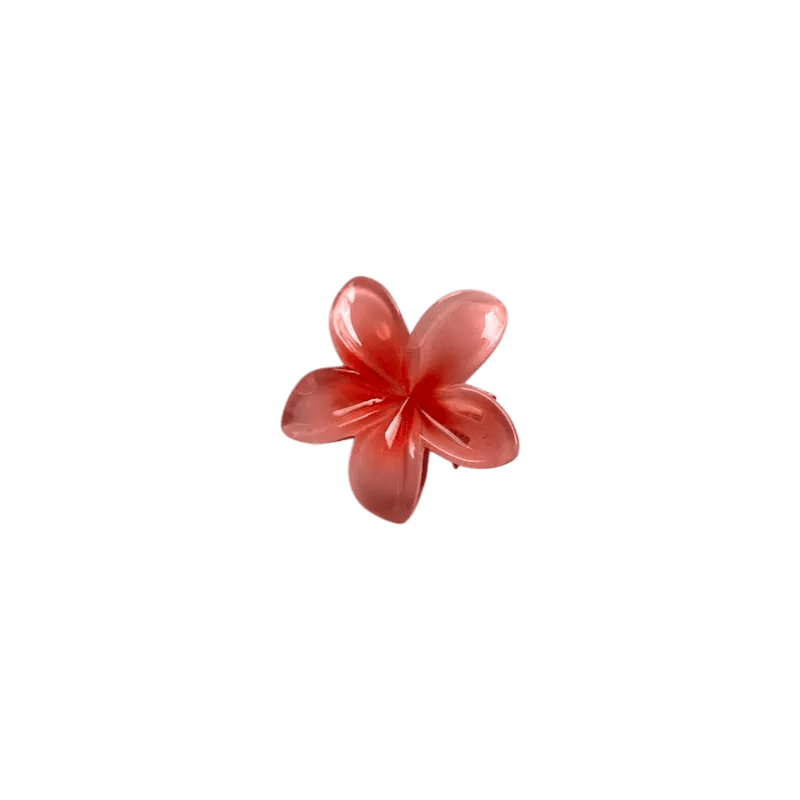 Small Plumeria Hair Claw - Moonflower