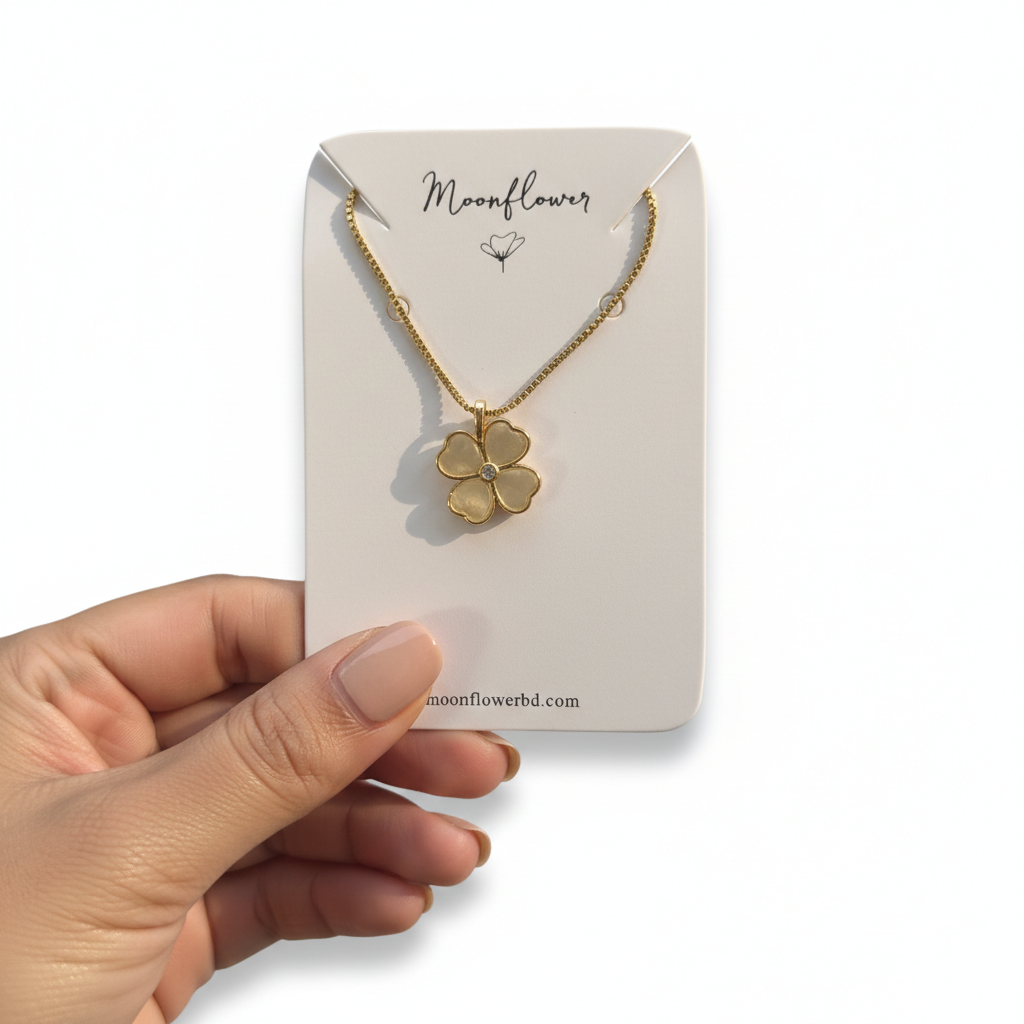 Four Leaf Clover Pendant Necklace