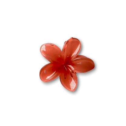 Large Plumeria Hair Claw - Moonflower