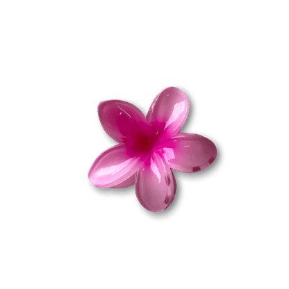 Large Plumeria Hair Claw - Moonflower