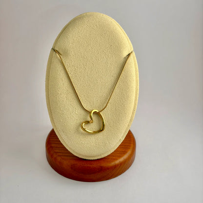 Open Heart Necklace