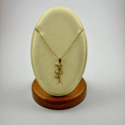 Rose Pendant Necklace