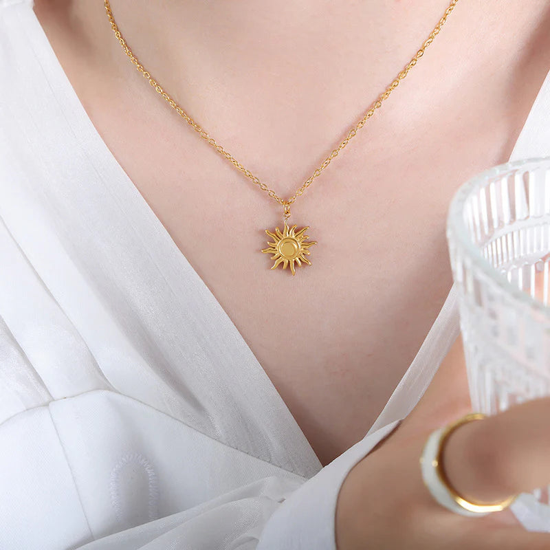 Sunburst Pendant Necklace